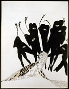 Salome Drawing by Aubrey Vincent Beardsley