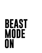 Beast Mode On - Gym Quotes 1 - Minimalist Print - Typography - Quote Poster Mixed Media by Studio Grafiikka
