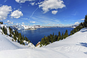 Beautiful Crater Lake Photograph by Mark Whitt