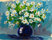 Beautiful Daisies  Painting by Patricia Awapara