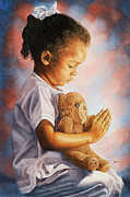 Bed Time Painting by Nicole Minnis