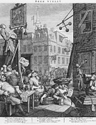 Beer Street, 1751 Drawing by William Hogarth