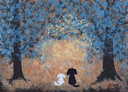 Best Friends Forever Painting by Barrie Stark