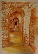 Beyond The Black Door Painting by Julie Lueders 