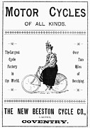 Bicycle, 1897 Photograph by Granger Bicycle, 1897 Photograph by Granger
