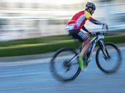Bicycle race Photograph by Usha Peddamatham