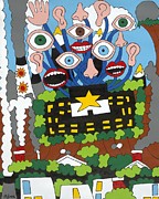 Big Brother Painting by Rojax Art