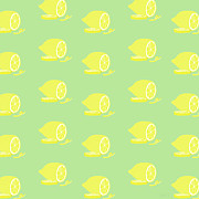 Big Lemon Flavor Painting by Little Bunny Sunshine