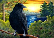 Bird 63 Painting by Lucie Dumas