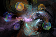 Birth of a Solar System Digital Art by Lisa Yount