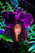 Black Orchid Digital Art by Lisa Yount