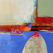 Blue Arch Painting by Jane Davies