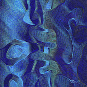 Blue Canyons Digital Art by Diane Parnell