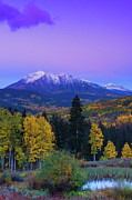 Blue Hour Over East Beckwith Photograph by John De Bord