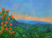 Blue Ridge Morning Painting by Kendall Kessler