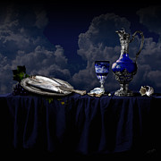 Blue still life Photograph by Alexa Szlavics