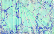 Blue Wave #3 Painting by Daniela Easter
