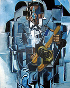 Blues Trane Painting by Martel Chapman