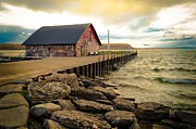 Blustery Day At Anderson Barn Photograph by Duluth To Door County Photography