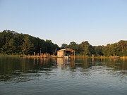 Boathouse Landing Photograph by Digital Art Cafe