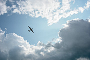 Bomber flying overhead Photograph by Keith Homan