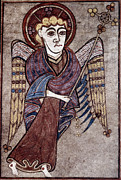 Book Of Kells - St. Matthew Painting by Granger