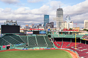 Boston Skyline from Fenway Park Photograph by Dawna Moore Photography