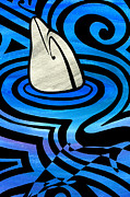 Bottlenose Ocean Painting by Roseanne Jones