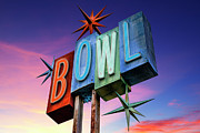 Bowling Americana Photograph by Kelley King