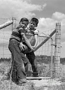 Boys Stealing A Watermelon, C.1950s Photograph by H Armstrong Roberts and ClassicStock Boys Stealing A Watermelon, C.1950s Photograph by H Armstrong Roberts and ClassicStock
