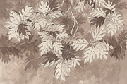 Breadfruit Tree Painting by Judith Kunzle