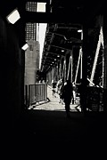 Bridge - Lower Lake Shore Drive at Navy Pier Chicago. Photograph by Frank J Casella