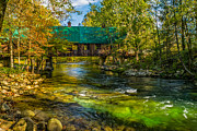 Bridging the Emerald Flow Photograph by Kenneth Everett