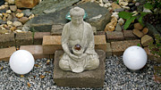 Buddha in the garden Photograph by Eva-Maria Di Bella