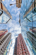 Building Perspective Hong Kong Photograph by Benny Marty