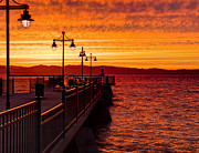 Burlington Sunset Photograph by Jim Proctor