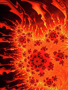 Burning hot Fractal orange and red Digital Art by Matthias Hauser Burning hot Fractal orange and red Digital Art by Matthias Hauser