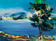 By the Lake Painting by Elise Palmigiani