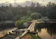 By the Whirlpool Painting by Isaac Levitan