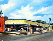 C Bradshaw Painting by William Brody