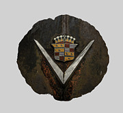 Caddy Emblem Photograph by Debra and Dave Vanderlaan