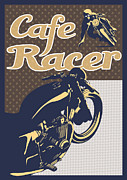Cafe Racer Painting by Sassan Filsoof