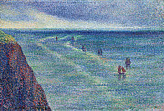 Camaret Fishing boats on the coast Painting by Maximilien Luce Camaret Fishing boats on the coast Painting by Maximilien Luce