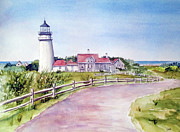 Cape Cod Highland Lighthouse Painting by Clara Sue Beym Cape Cod Highland Lighthouse Painting by Clara Sue Beym