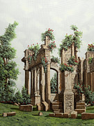 Capricci Painting by Guido Borelli