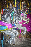 Carousel Horses Photograph by Linda Ouellette