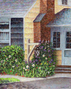 Carriage Lamp Painting by Susan Savad Carriage Lamp Painting by Susan Savad