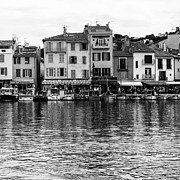 Cassis - French Seaside Town - Square Photograph by Georgia Clare