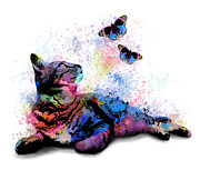 Cat 614 Digital Art by Lucie Dumas