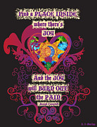 Celtic Eclipse of the Heart Digital Art by Celtic Artist Angela Dawn MacKay